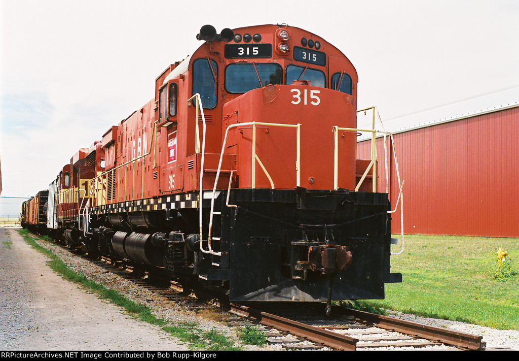 GBW 315 at the National Railroad Museum